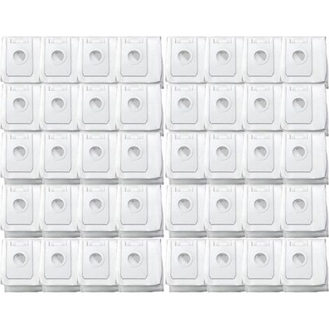 40 Sacs à Poussière pour Aspirateur pour Cecotec pour Conga 2290 Accessoires de Remplacement Sacs à Poussière Non Tissés (1/2)
