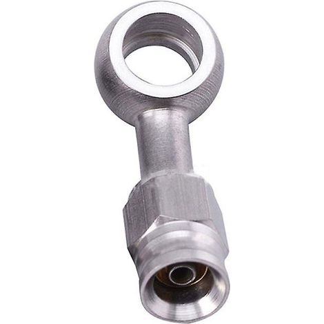 Adaptateur de raccord d'extrémité de flexible de frein AN3 0-28 à 90 degrés, accessoire universel pour voiture (1/5)