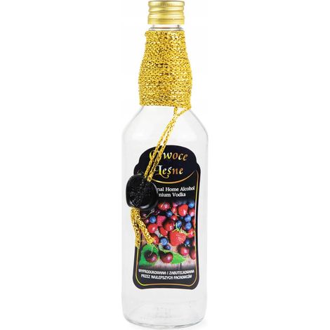Botella decorada de Monopoly de 500 ml con sabor a FRUTAS DEL BOSQUE (1/2)