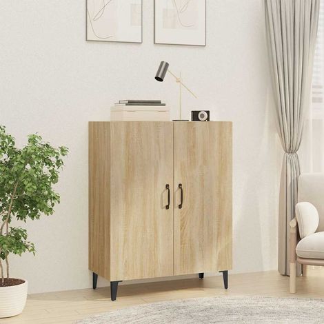 Sideboard Sonoma Oak 70x34x90 cm Engineered Wood vidaXL (1/5)