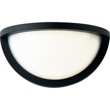 "Applique LED da esterno DETROIT angolare nera 10W 4000K (luce naturale)"