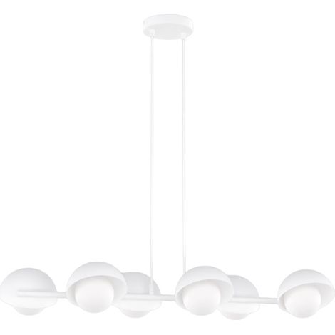 Lampada a sospensione moderna bianca 6xG9 BOOM Emibig (1/5)