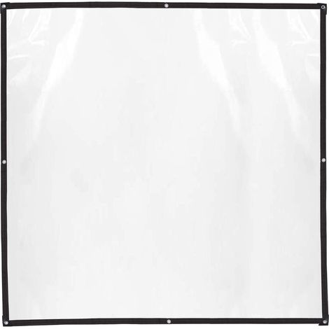 Película protectora de polietileno azul transparente de 1x1m / 1x2m / 2x2m / 2x3m, para cubrir plantas, resistente a los rayos UV y a las heladas, dura más de 5 años. (1/5)