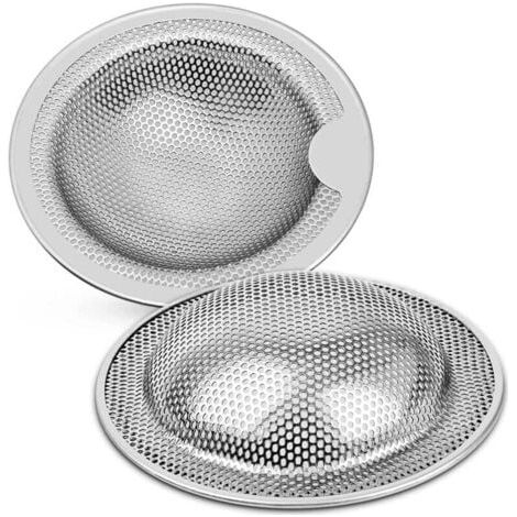 2 Pcs Filtres à Évier en Acier Inoxydable 102mm Évier de Cuisine Passoire Anti-Colmatage (1/5)