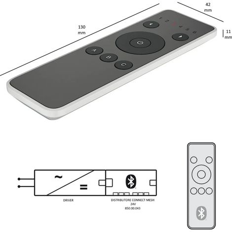 TELECOMANDO BLUETOOTH HAFELE CONNECT MESH 850.00.040