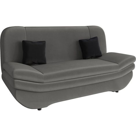 Sofá cama Comfivo Silva, Magic Velvet 2217 + Magic Velvet 2219, Almacenaje, 0, 95x200x90cm, Muebles ya montados