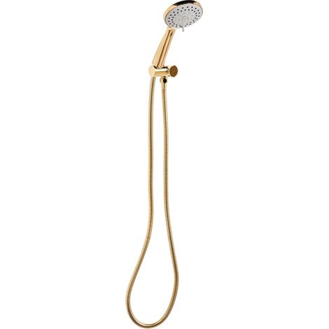 Shower Head and Hose Kit TAMUSHAL 3-function Gold
