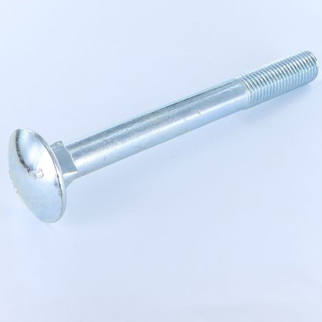 TRCC JAPY tête ronde collet carré M16X100 Filetage partiel Acier zingué-1 pièce (1/5)