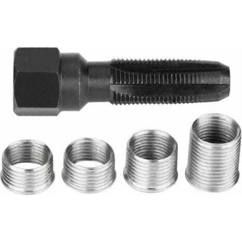 Spark plug thread repair kit, 5-piece 14 mm spark plug thread repair kit MUMU (1/4)