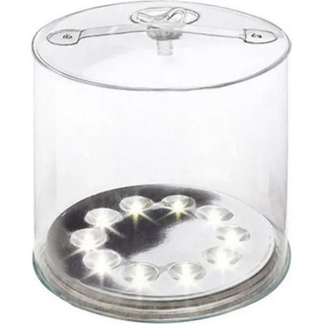 Lampe de camping gonflable solaire pliable pour tente, éclairage d'urgence (1/5)