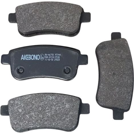 Pastiglie freno posteriori compatibile per renault grand scenic iii 2009-2016