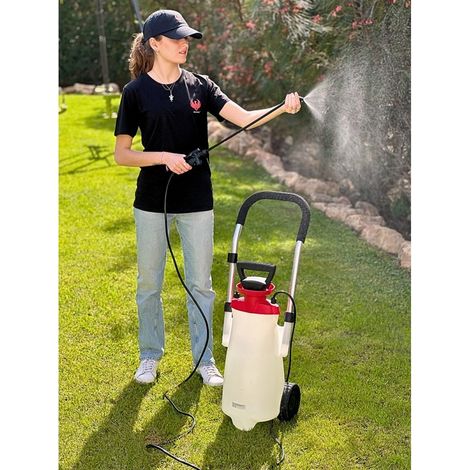 Phoenix – Pulvérisateur électrique Roller Sprayer 10L – Tête électropneumatique – Pression automatique – Nettoyant concentré pour façades et terrasses