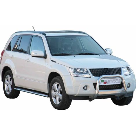Pare-buffle Avant pour Suzuki Grand Vitara 2009-2011 63 mm en Acier Gris (1/5)