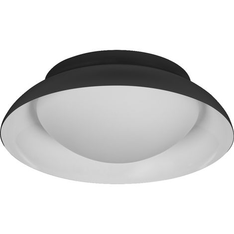 LEDVANCE ORBIS MADRID Deckenleuchte 305mm, schwarz, 2XE27-Sockel, kann mit smarter Lampe bestückt werden, hochwertiges, modernes Design, Metallgehäuse, geeignet für Innenräume, rund, IP20 Schutzklasse