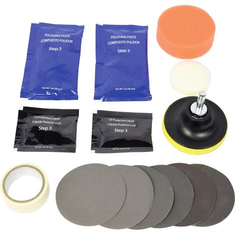 Kit di riparazione per ottiche di fari