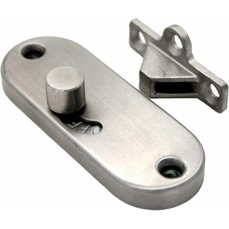 Verrou de porte coulissante à angle droit à 90 degrés pour porte coulissante (1/5)