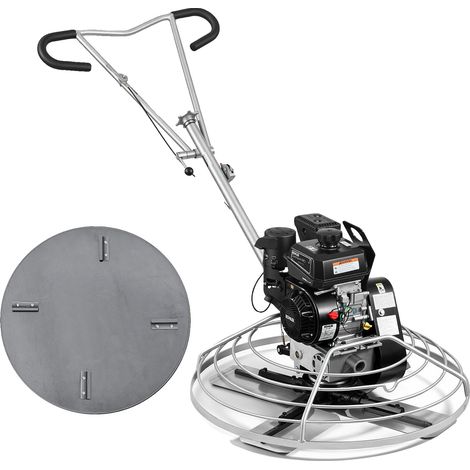 Vevor jack, macchina per la finitura del calcestruzzo da 610 mm con benna flottante, motore da 5,5 CV, 4 lame, inclinazione regolabile, finitura della superficie superiore (1/2)