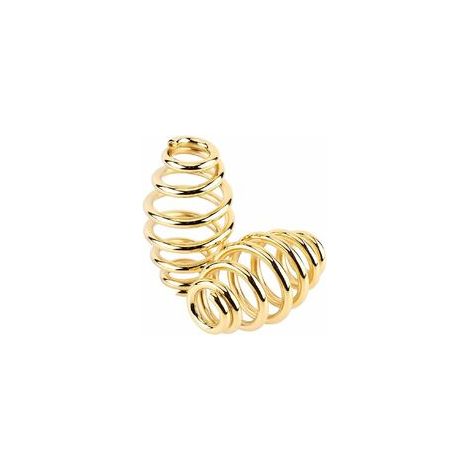 Geeignet zur Montage von Federn an zwei verstellbaren 3-Zoll-Motorrad-Einzelsitzen aus Stahl (gold).