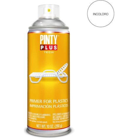 PintyPlus Tech Plastic Primer – Transparentes Spray 520 cc I199