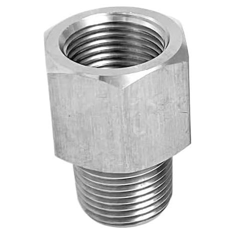 1 Raccord De Tuyau Mamelon Inox 304 Filetage Femelle Vers Mâle BSP Haute Pression Pour Plomberie