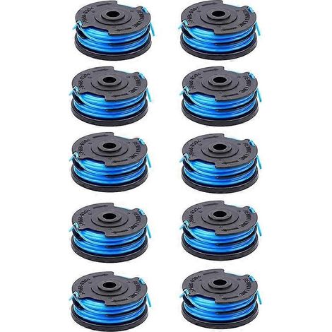 S2N 10 peças para carretéis de linha de cortador de grama GREENWORKS 2101602, 2101602A, T9G 2900719 (1/5)