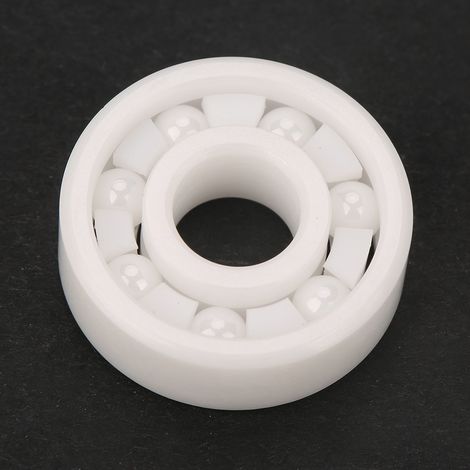 weiße ZrO2-Keramikkugellager, 8 x 22 x 7 mm, Set mit 8 Miniaturteilen (1/5)