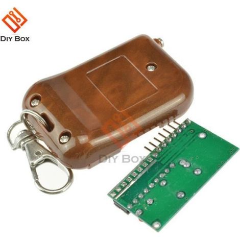 Kit Télécommande Sans Fil 433 MHz 4 Canaux IC2262 IC2272 - Carte Réceptrice Décodeuse ASK pour Arduino (1/4)