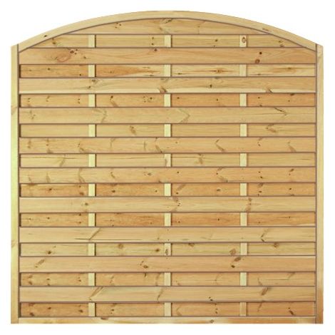 Dichtzaun Maxi mit Bogen 180 x 180/160 cm, 45 x 45 mm