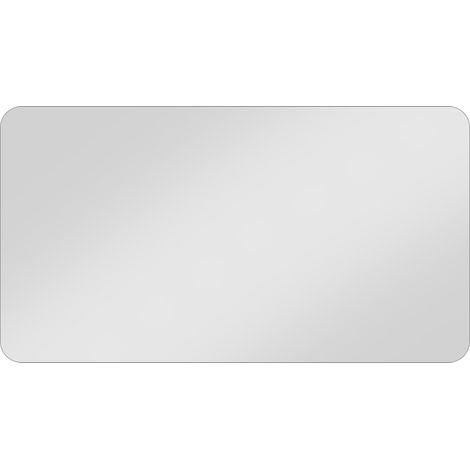 Miroir Salle de Bain 60 x 100 cm avec Coins Arrondis, Sans Cadre, Mural Horizontale ou Verticale (1/5)