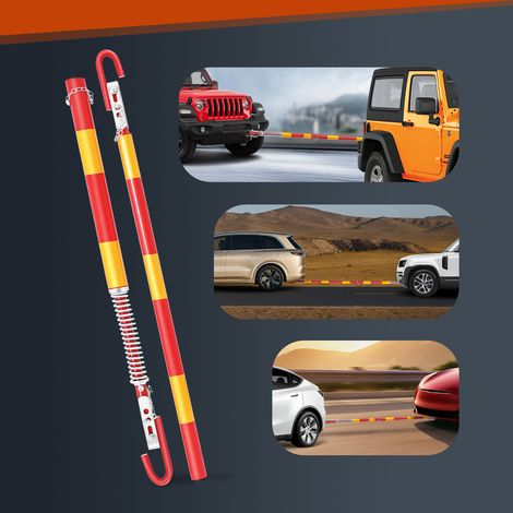 YISSALE-Abschleppstange 5 Tonnen - robuste Zugstange für Pkw, SUV, Geländewagen und Kleinbusse, geeignet für Werkstatt, Haushalt und Betrieb, sicher und einfach zu verwenden (1/5)