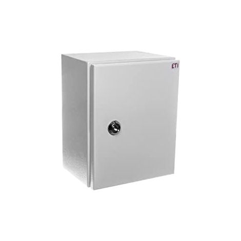 Boîtier métallique 250x200x150mm IP66 avec plaque ETIBOX GT 25-20-15 001102100