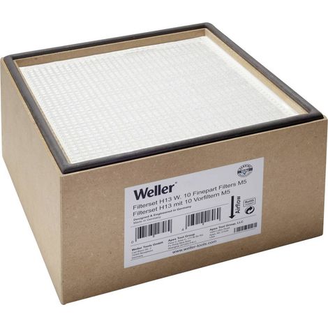 Weller Filterset für Zero Smog 2, Zero Smog EL, WFE 2ES / CS Filtre compact (L x l x H) 285 x 285 x (1/3)