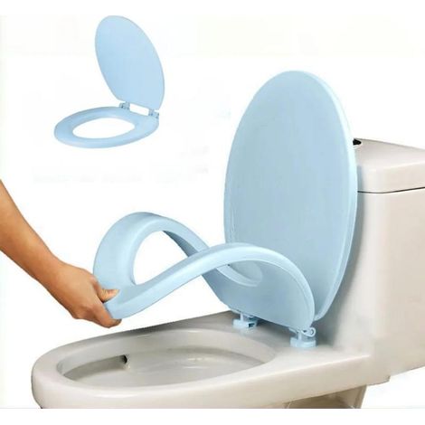 Abattant Toilette Fermeture Douce – Système Stabilisation – Silencieux – Confortable (1/5)