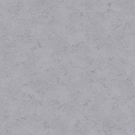 Plaster look wallpaper wall Profhome 377777 non-woven wallpaper slightly textured stone look matt grey 5.33 m2 (57 ft2)