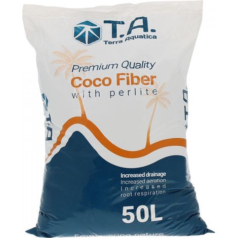 COCO Fiber + perlite en sac de 50 litres - Terra Aquatica