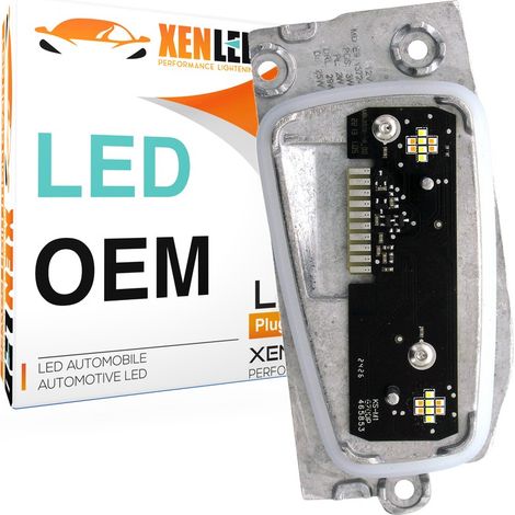 Module feux de jour LED compatible avec BMW Série 7 G70 2018 à 2023 - Coté Gauche phare LED 63115A5F625 (1/5)