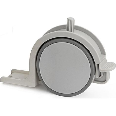 rueda nido toscana gris sp40 con freno para embutir. con freno. (1/2)