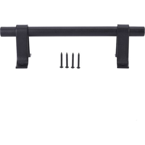 Poignée de porte coulissante de style grange vintage, poignée de tirage pour placard, armoire, porte de garage, quincaillerie pour meubles (1/5)