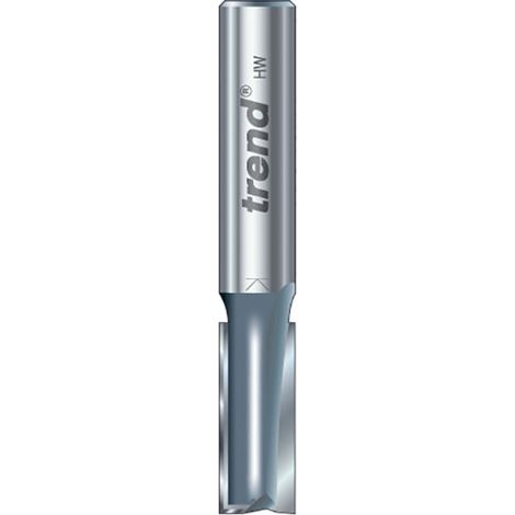 Trend 3/2 x 1/4" TCT Two-Flute Router Cutter Bit, 16mm Cutting Diameter, 6mm Shank