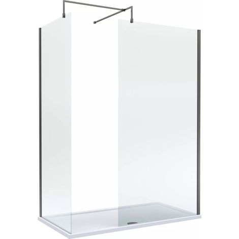Balterley 1600x800 Wetroom Screen, Tray & Waste