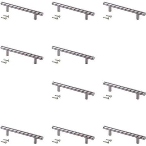Emuca Orlando tiradores de mueble níquel satinado 188 mm