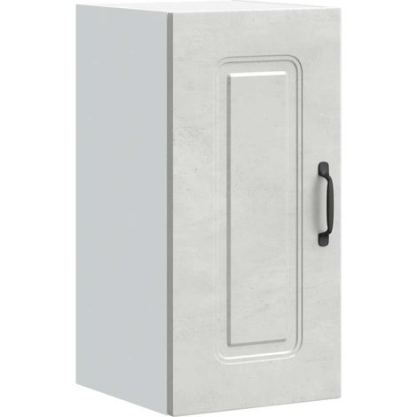 Meubles de Rangement,Armoire murale de cuisine Kalmar gris béton bois d'ingénierie CFW326676 (1/5)