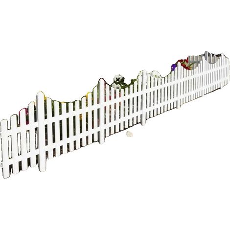 Bordure de jardin décorative, longueur de 10 mètres, hauteur de 22,5 cm, 17 pièces, plastique durable, installation facile (1/5)