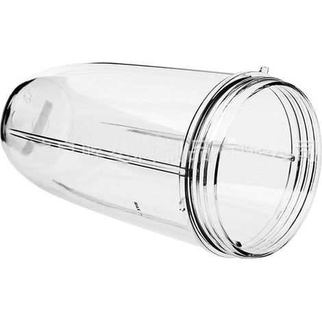 Blender Container - 10.1 x 10.1 x 16.6 cm - Food-Grade Plastic - Dishwasher Safe - For Portable Electric Mixers - 1 Piece (1/4)