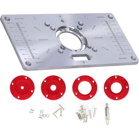 Machine à graver, planche à rabat, outil de rainurage en acier, accessoires pour le travail du bois (1/5)