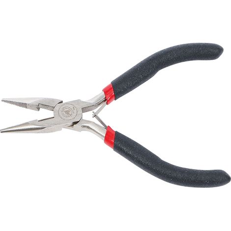 Pinza di precisione per elettronica  dritta  con molla  120 mm (1/4)