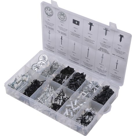SW-Stahl S8034 Schnellverschluss Satz, 400 teilig