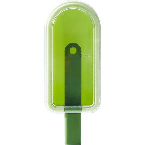 Moule à glace en silicone avec bâtonnets, empilable, avec couvercle, idéal pour la confection de sorbets, de crèmes glacées et de bâtonnets de fromage au chocolat. Écologique. (1/5)