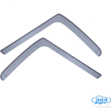 Set deflettori aria anteriori ad incastro, tipo lungo - compatibile per Mercedes Sprinter (06/18)