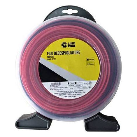 C FILO DECESPUGLIATORE QUADRO REDPLUS-S 2.4MMX79M